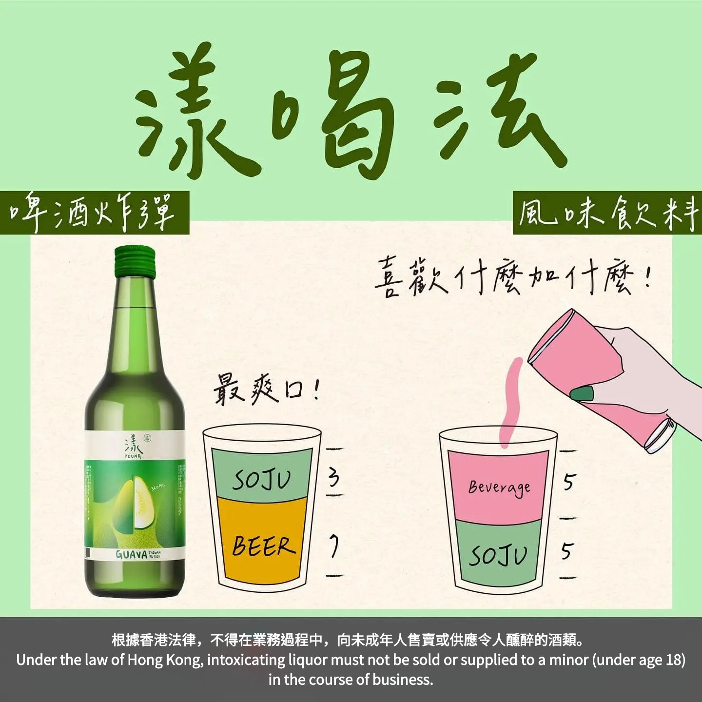 漾喝法大公開！第一篇